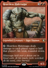 Heartless Hidetsugu - Commander Masters
