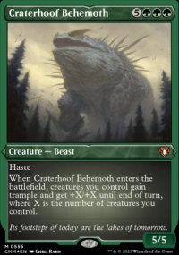 Craterhoof Behemoth 2 - Commander Masters