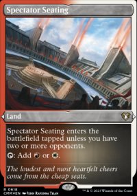 Spectator Seating - Commander Masters
