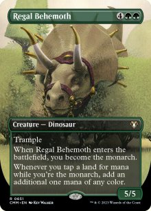 Regal Behemoth - Commander Masters