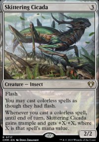 Skittering Cicada - Commander Masters