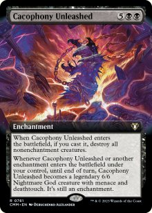 Cacophony Unleashed - Commander Masters