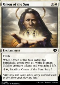 Omen of the Sun - Commander Masters