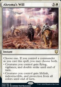Akroma's Will 1 - Commander Legends