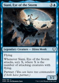 Siani, Eye of the Storm 1 - Commander Legends