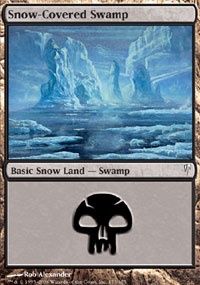 Snow-Covered Swamp - Coldsnap