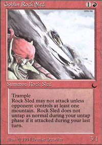 Goblin Rock Sled - The Dark