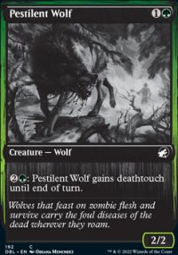 Pestilent Wolf - Innistrad: Double Feature