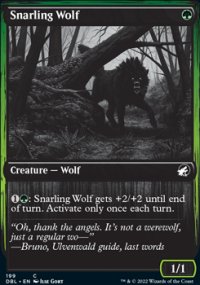 Snarling Wolf 1 - Innistrad: Double Feature