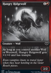 Hungry Ridgewolf - Innistrad: Double Feature