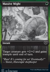 Massive Might - Innistrad: Double Feature