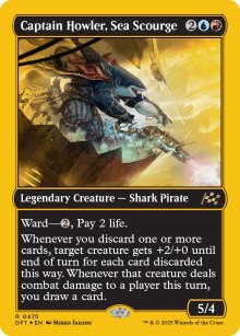 Captain Howler, Sea Scourge - 