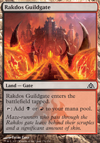 Rakdos Guildgate - Dragon's Maze