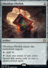 Obsidian Obelisk 1 - Dominaria United Commander Decks