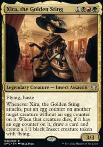 Xira, the Golden Sting 1 - Dominaria United Commander Decks