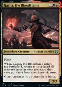 Garna, the Bloodflame - Dominaria United Commander Decks