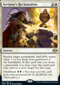 Sevinne's Reclamation 1 - Dominaria Remastered