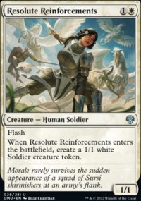 Resolute Reinforcements - Dominaria United