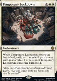 Temporary Lockdown - Dominaria United