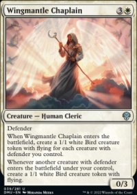 Wingmantle Chaplain - Dominaria United