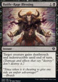 Battle-Rage Blessing - Dominaria United