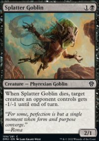 Splatter Goblin - Dominaria United