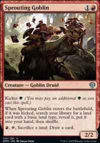 Sprouting Goblin - Dominaria United