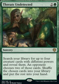 Threats Undetected 1 - Dominaria United