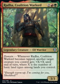 Radha, Coalition Warlord 1 - Dominaria United