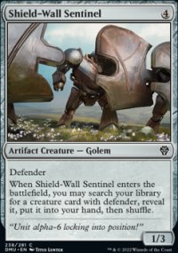 Shield-Wall Sentinel - Dominaria United