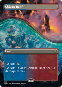 Shivan Reef - Dominaria United