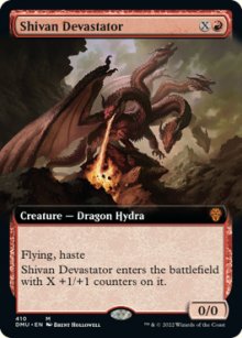 Shivan Devastator - Dominaria United