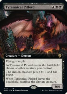 Tyrannical Pitlord - Dominaria United