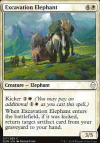 Excavation Elephant - Dominaria