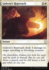Gideon's Reproach - Dominaria