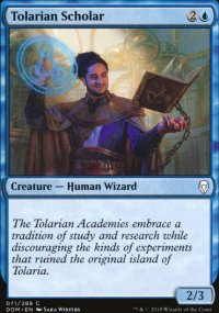 Tolarian Scholar - Dominaria