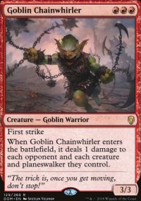 Goblin Chainwhirler - Dominaria