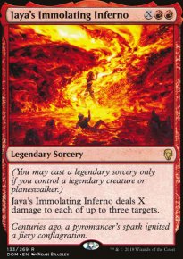 Jaya's Immolating Inferno - Dominaria