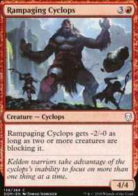 Rampaging Cyclops - Dominaria