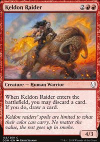 Keldon Raider - Dominaria