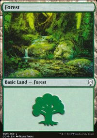Forest 4 - Dominaria