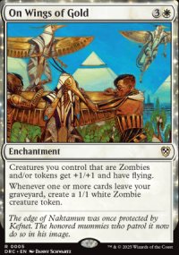 On Wings of Gold - Aetherdrift Commander Decks