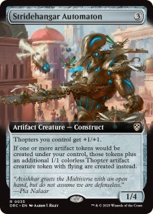 Stridehangar Automaton 2 - Aetherdrift Commander Decks