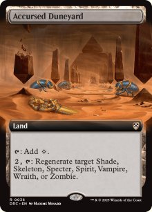 Accursed Duneyard 2 - Aetherdrift Commander Decks