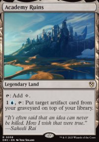 Academy Ruins - Aetherdrift Commander Decks