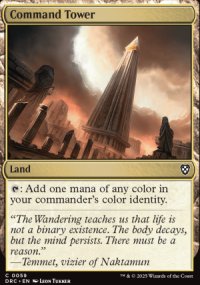 Command Tower - Aetherdrift Commander Decks