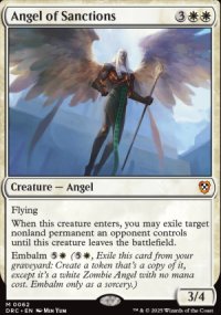 Angel of Sanctions - Aetherdrift Commander Decks