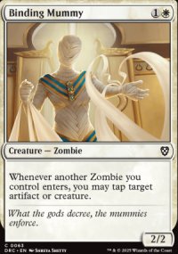 Binding Mummy - Aetherdrift Commander Decks