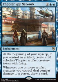 Thopter Spy Network - Aetherdrift Commander Decks