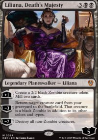 Liliana, Death's Majesty - Aetherdrift Commander Decks